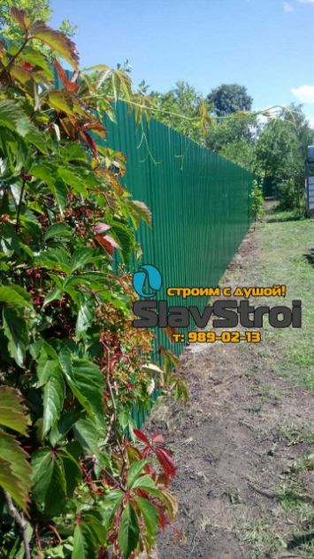 Заборы, ворота, калитки - ограждения из профнастила с установкой под ключ в Самаре и Самарской области - тел. 989-02-13