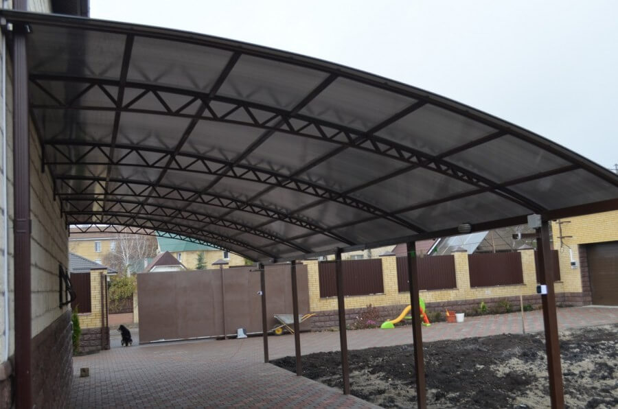 Навесы, автонавесы, террасы, веранды, ангары с установкой под ключ в Самаре и Самарской области - тел. 989-02-13