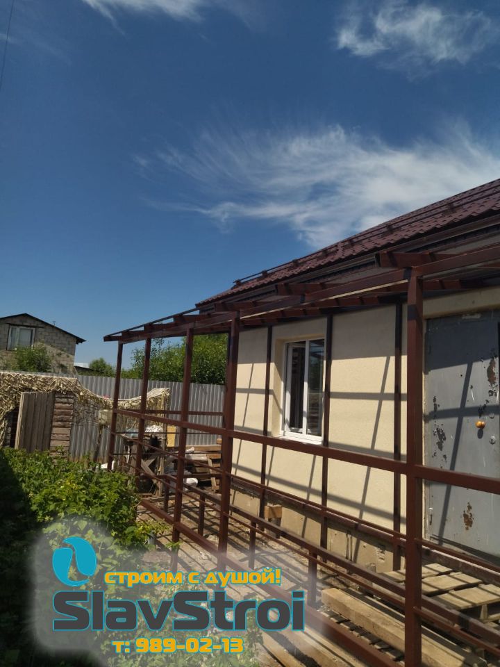 Изготовление и монтаж крылец, веранд, навесов, ангаров, автонавесов надежно и качественно в Самаре и регионе под ключ +7(937)989-02-13