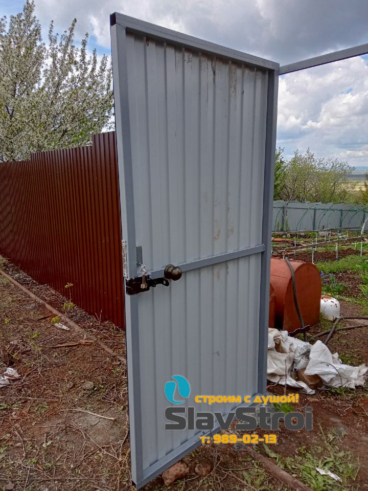 Заборы, ворота, калитки - ограждения из профнастила с установкой под ключ в Самаре и Самарской области - тел. 989-02-13