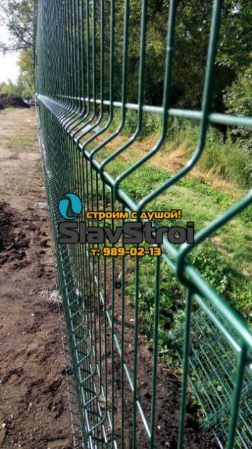 Заборы из сварной 3D сетки Grand Line с установкой под ключ в Самаре и Самарской области - тел. 989-02-13