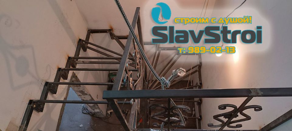 Изготовление и монтаж лестниц на металлокаркасе под ключ в Самаре и Самарской области - тел. 989-02-13