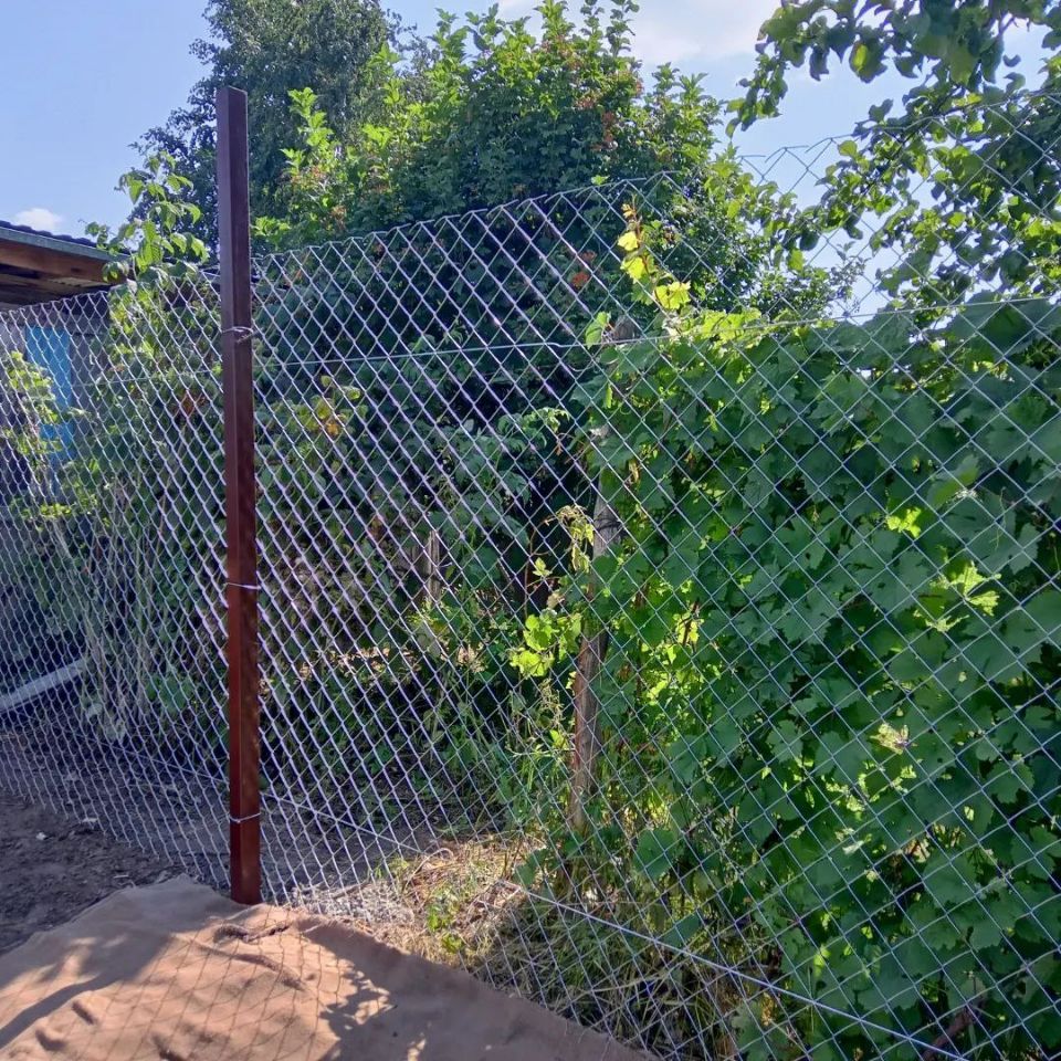 Заборы, ворота, калитки - ограждения из сетки Рабица с установкой под ключ в Самаре и Самарской области - тел. 989-02-13