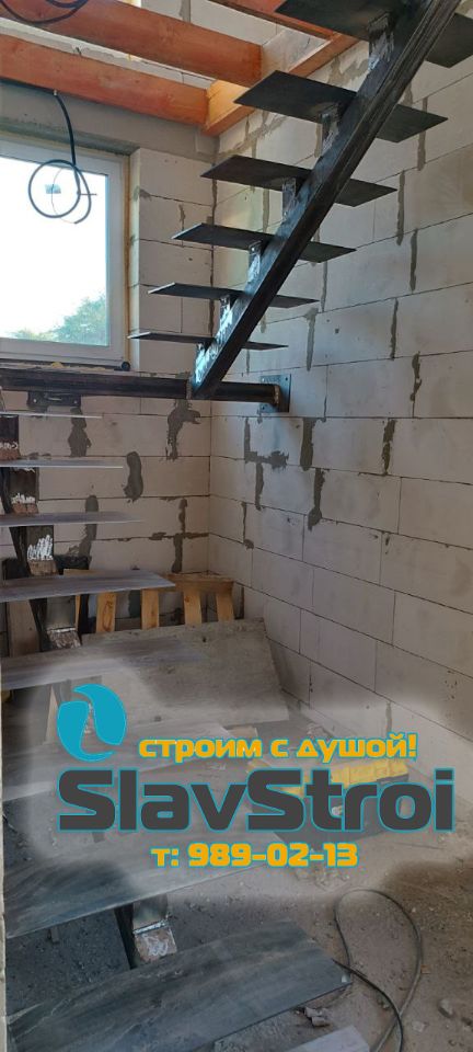 Изготовление и монтаж лестниц на металлокаркасе под ключ в Самаре и Самарской области - тел. 989-02-13