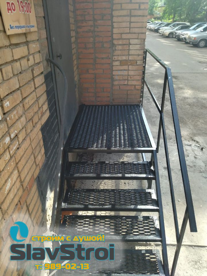 Изготовление и монтаж лестниц на металлокаркасе под ключ в Самаре и Самарской области - тел. 989-02-13
