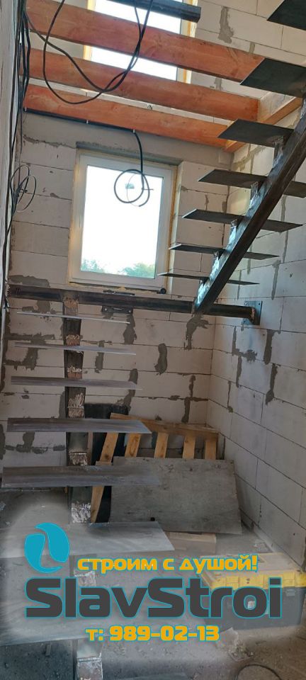 Изготовление и монтаж лестниц на металлокаркасе под ключ в Самаре и Самарской области - тел. 989-02-13