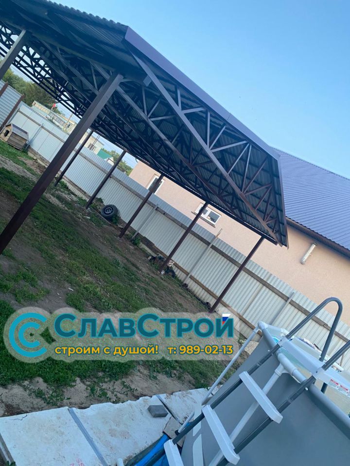 Изготовление и монтаж крылец, веранд, навесов, ангаров, автонавесов надежно и качественно в Самаре и регионе под ключ +7(937)989-02-13