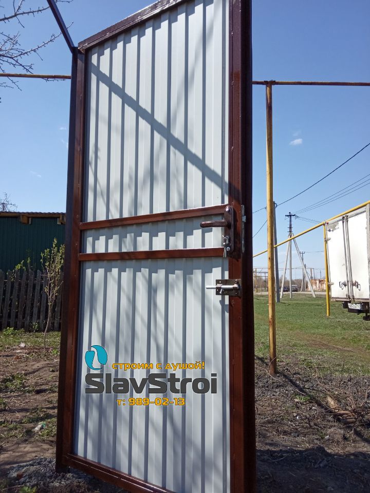 Заборы, ворота, калитки - ограждения из профнастила с установкой под ключ в Самаре и Самарской области - тел. 989-02-13