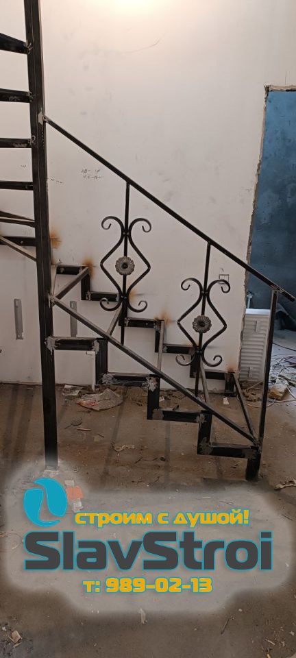 Изготовление и монтаж лестниц на металлокаркасе под ключ в Самаре и Самарской области - тел. 989-02-13