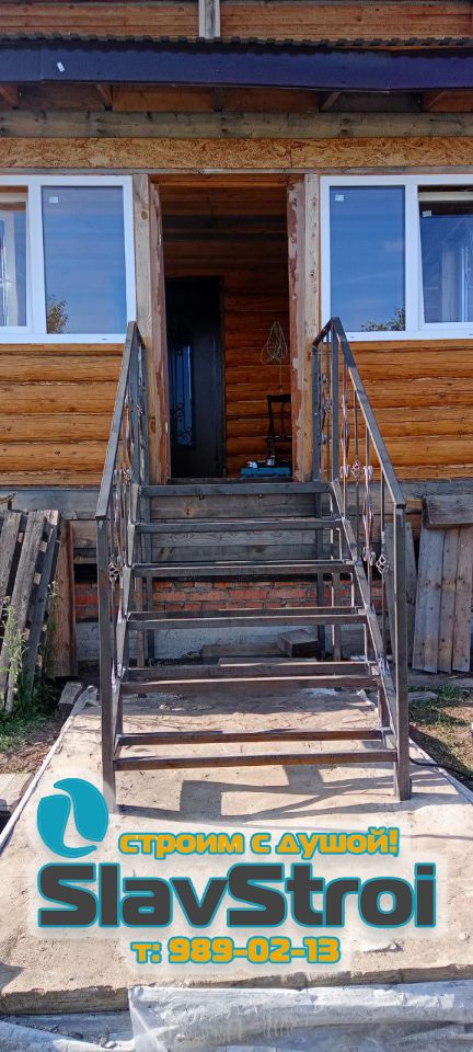 Изготовление и монтаж лестниц на металлокаркасе под ключ в Самаре и Самарской области - тел. 989-02-13