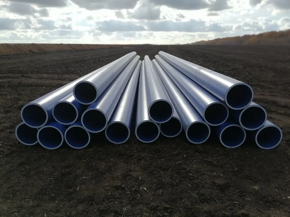 Трубы ПЭ ПНД в защитной оболочке