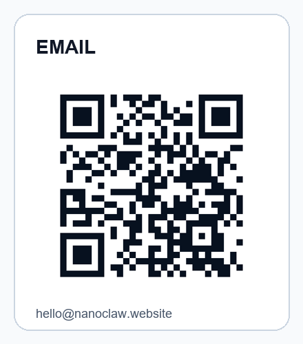 QR to Nanoclaw email