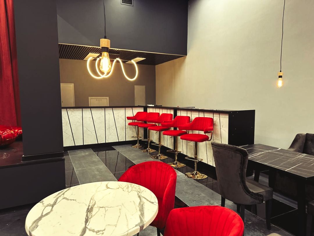 зал для новогоднего корпоратива