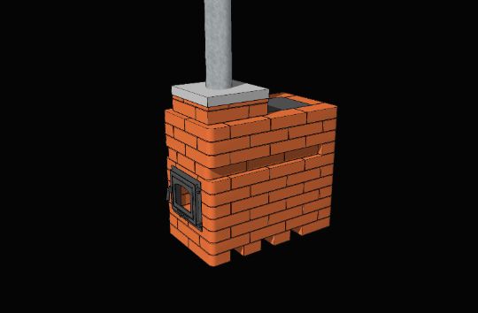 Печь Простушка своими руками