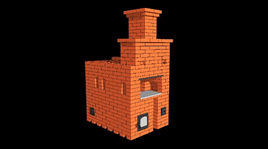 Проект русской печи "Висимка"