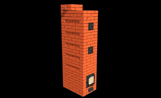 Печь своими руками "Столбушка"