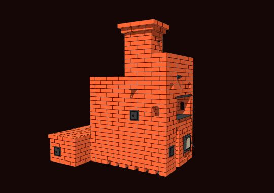 Проект русской печи