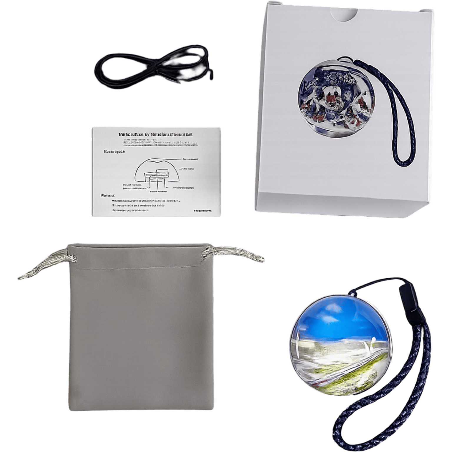 Фото рамка цифровая "Хрустальный шар"