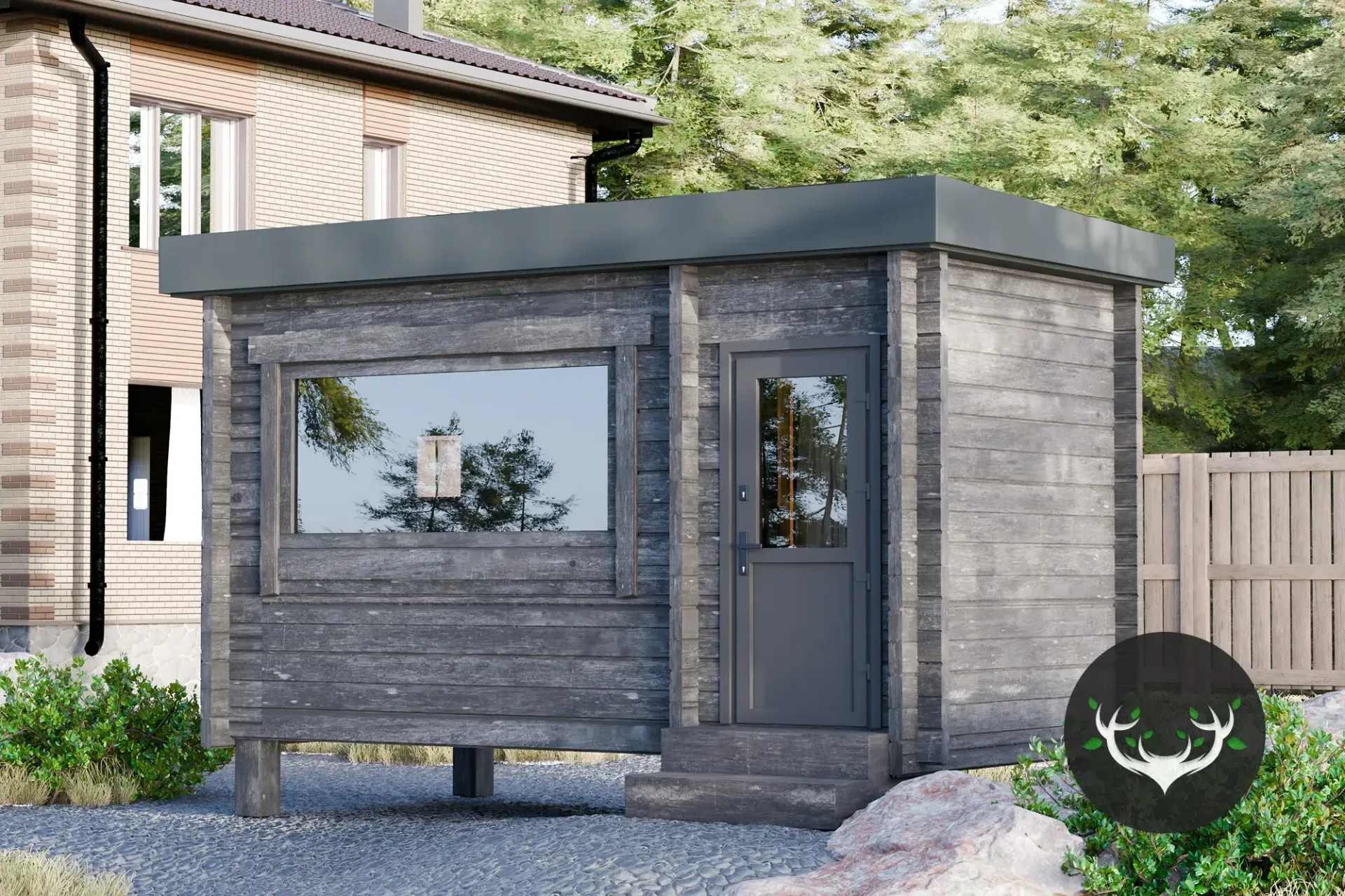 фото готовой бани Русичъ