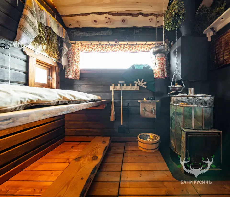 Фото готовой бани