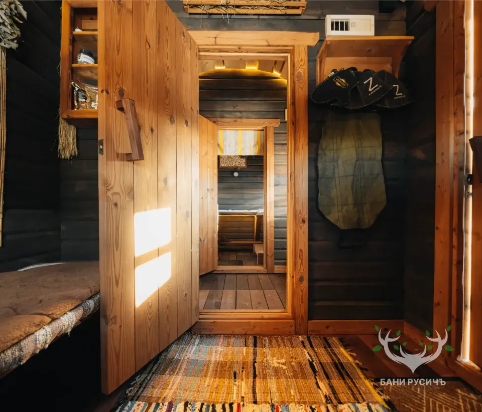 Фото готовой бани