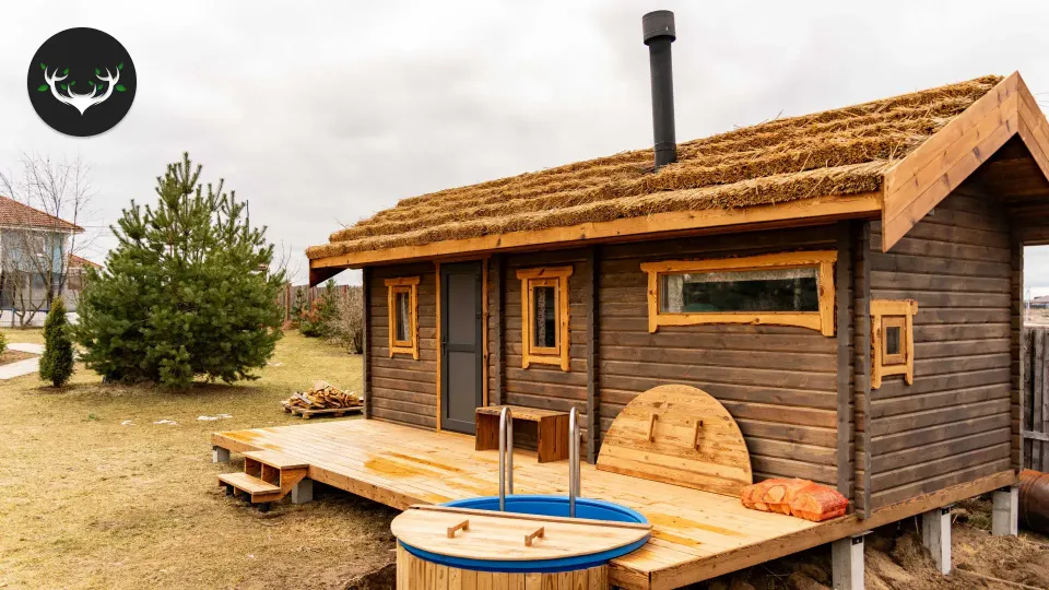 Фото готовой бани