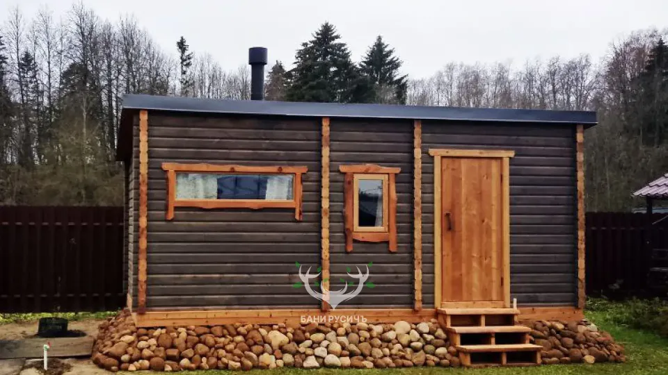 планировка бани