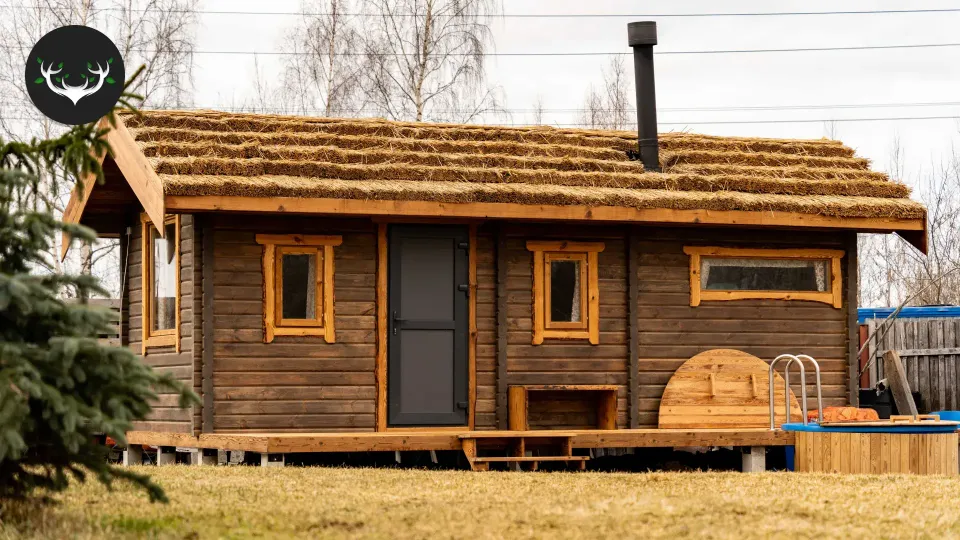 Фото готовой бани