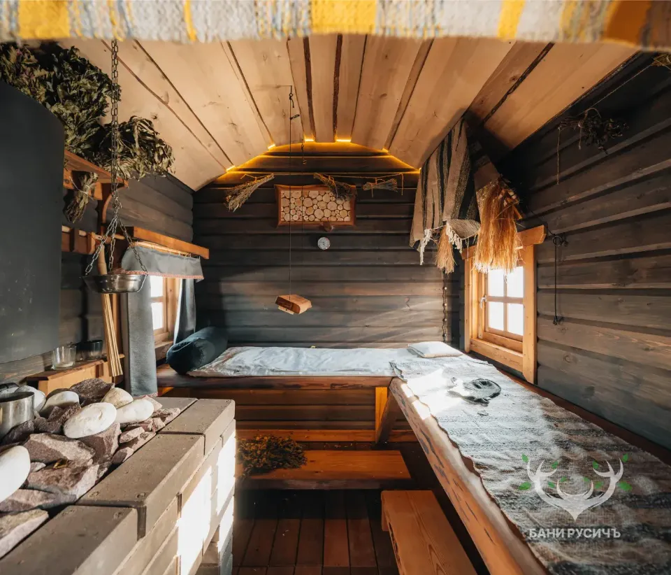 Фото готовой бани