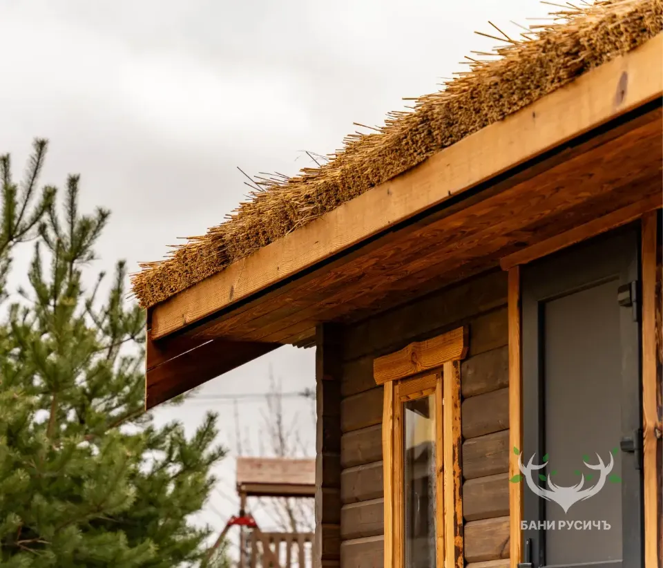 Фото готовой бани