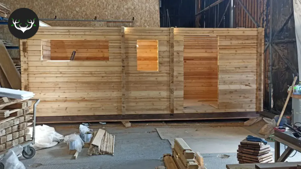 Фото производства бани