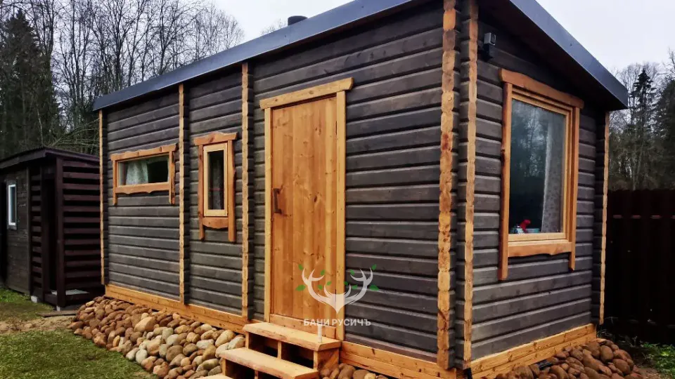 планировка бани