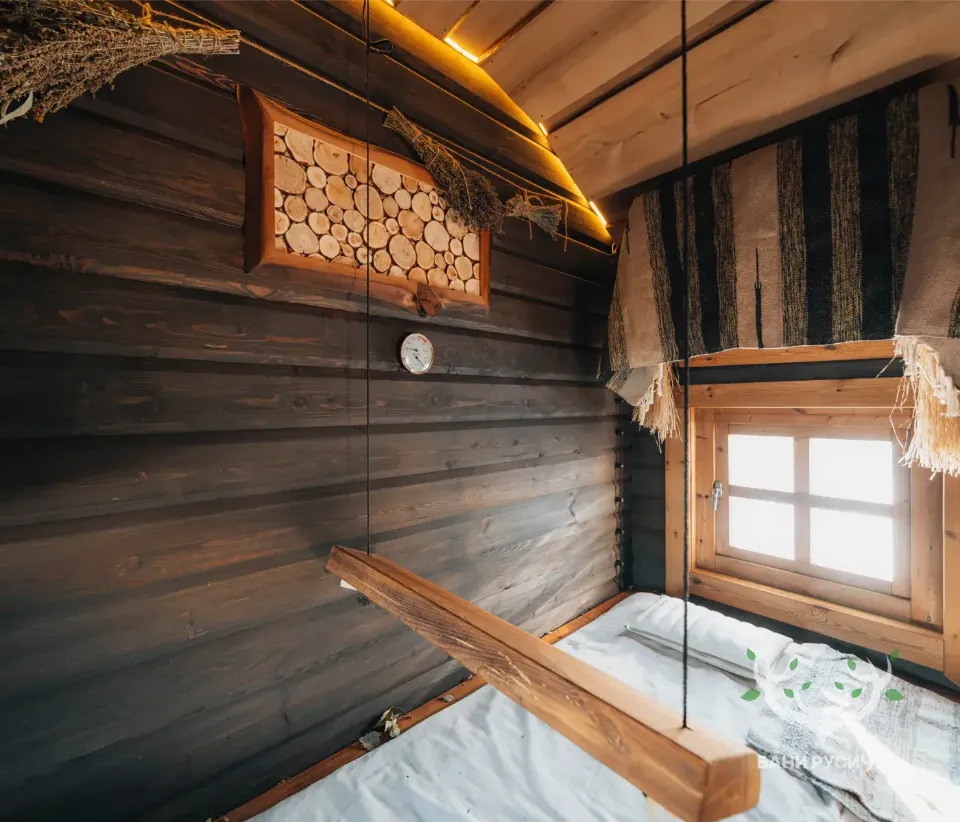 Фото готовой бани