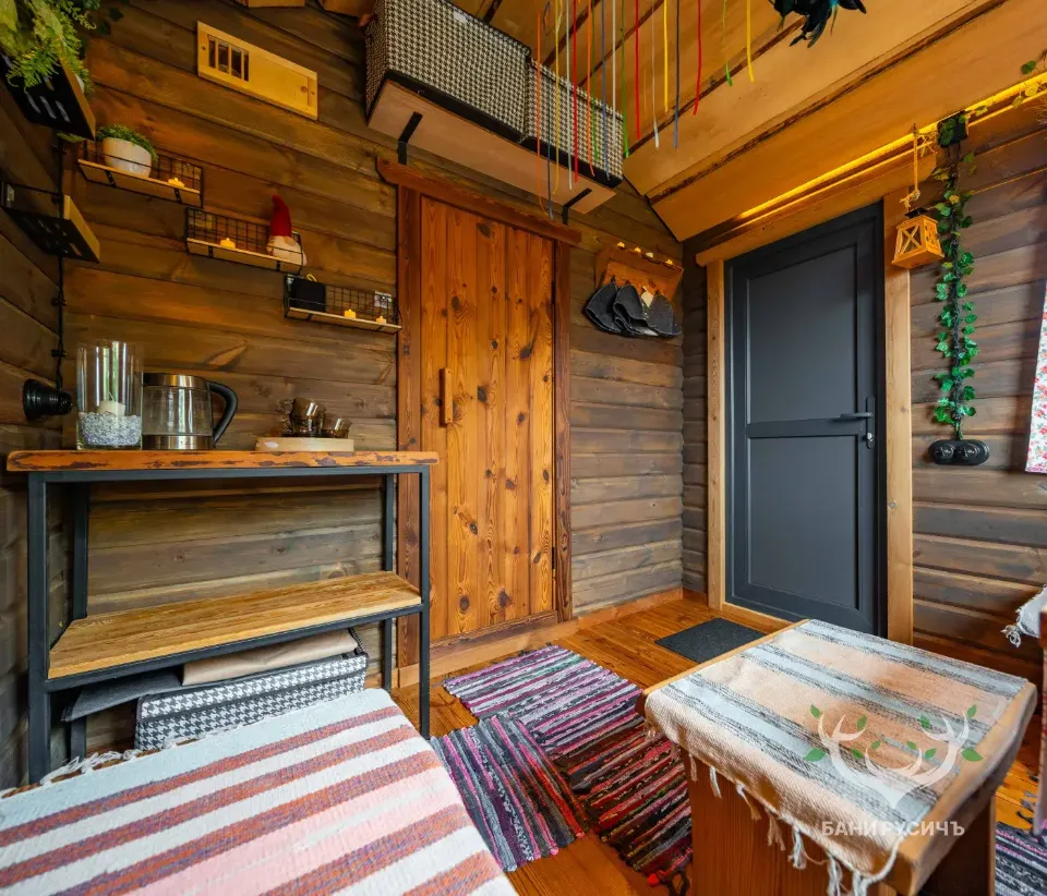 Фото готовой бани