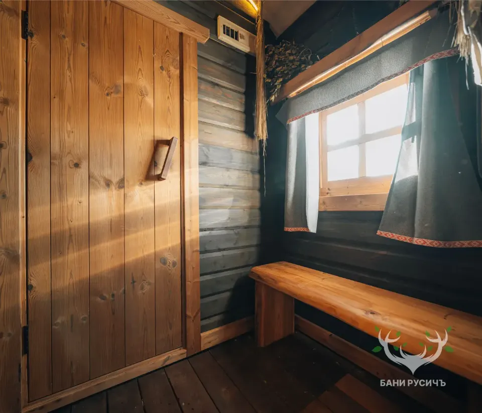 Фото готовой бани