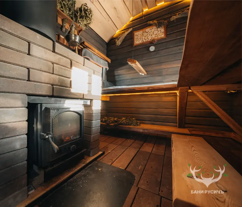 Фото готовой бани