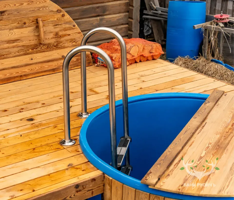 Фото готовой бани