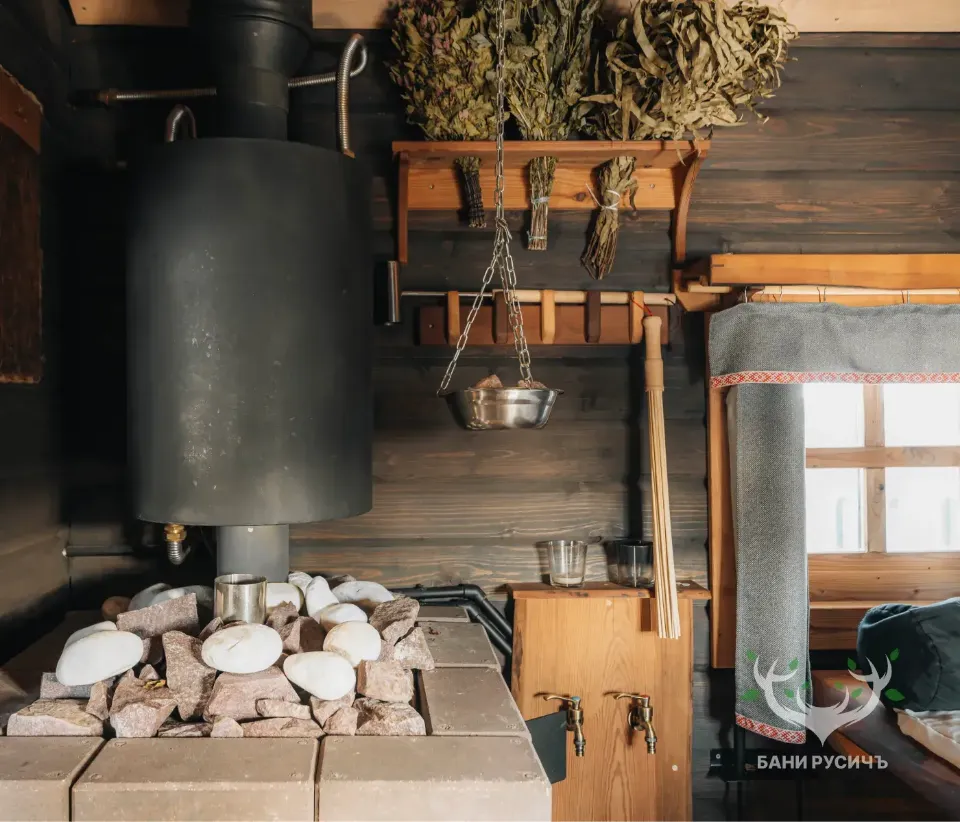 Фото готовой бани