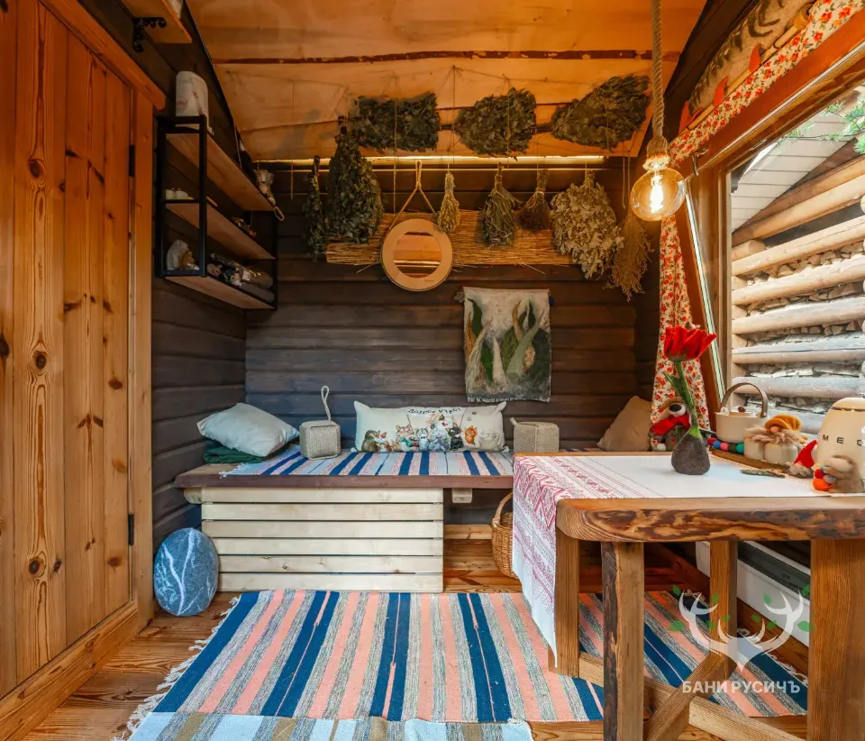 Фото готовой бани