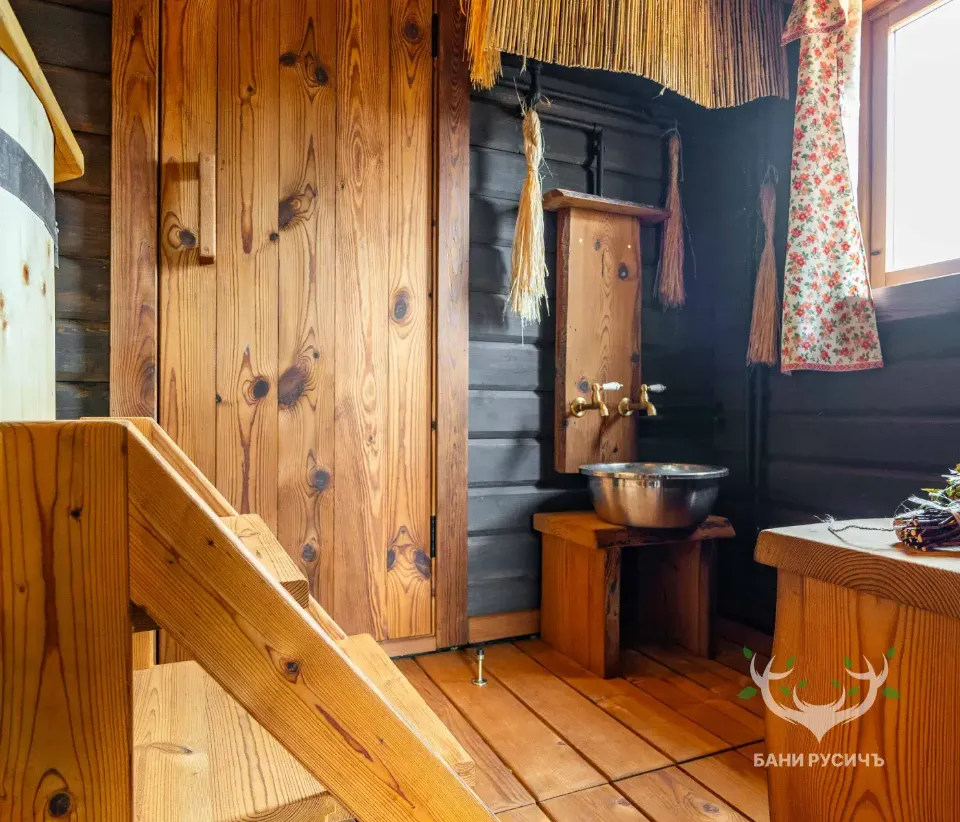Фото готовой бани