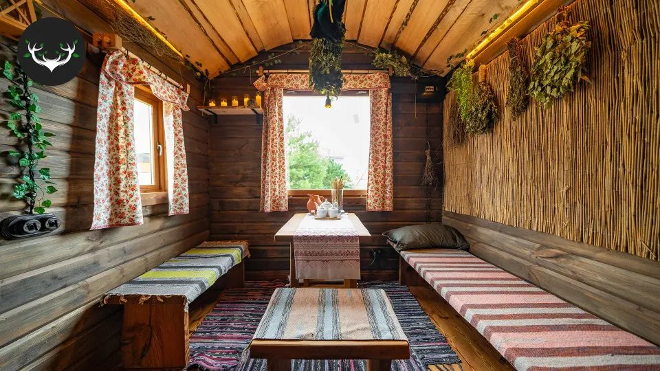 Фото готовой бани