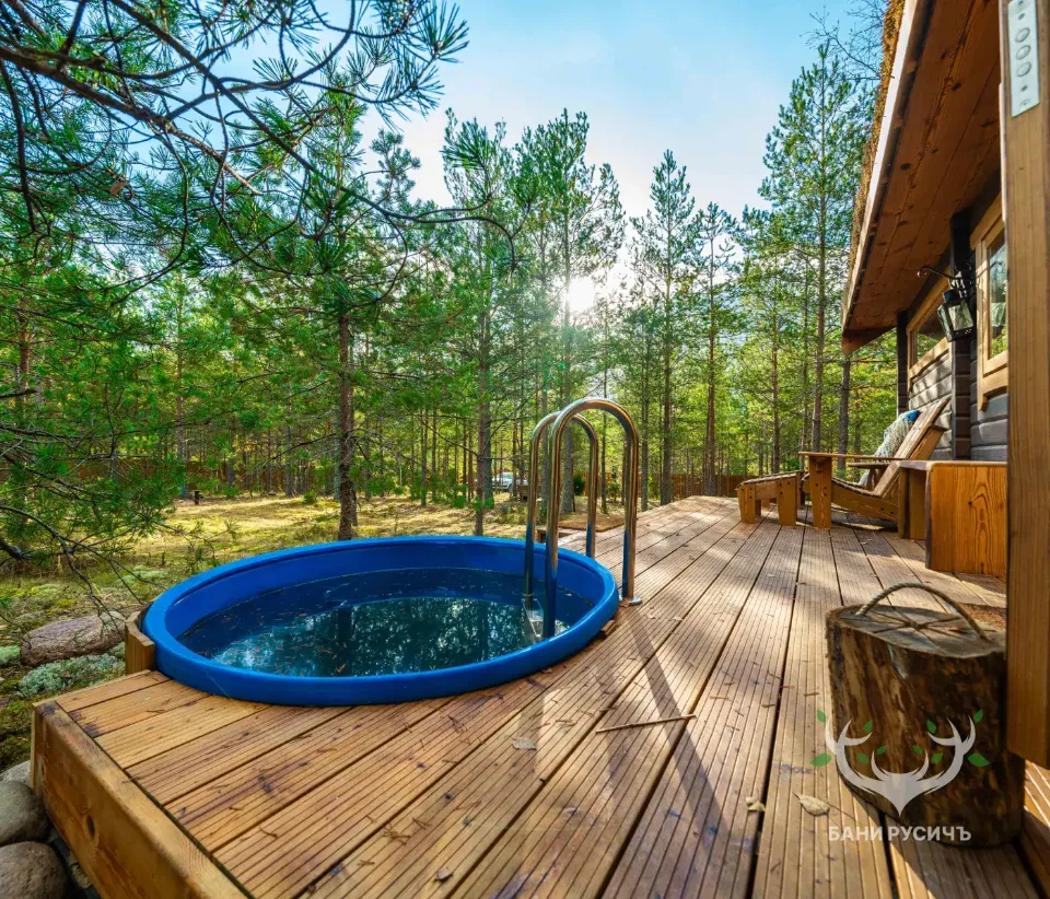 Фото готовой бани