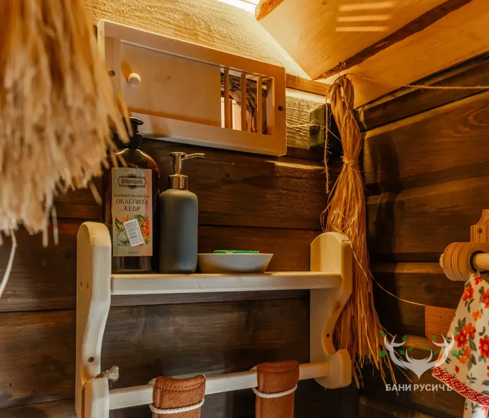 Фото готовой бани