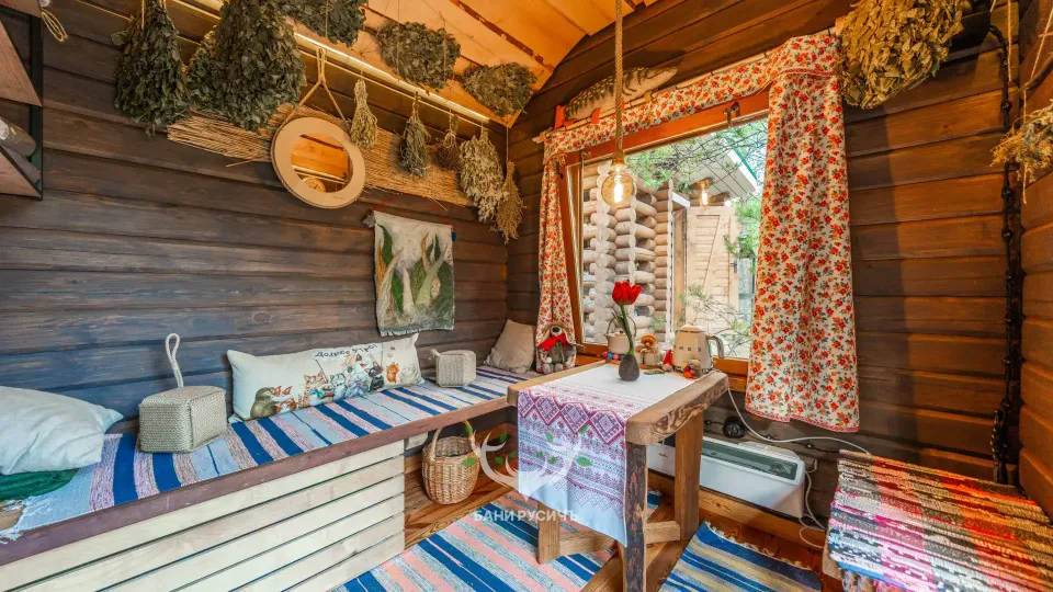 Фото готовой бани