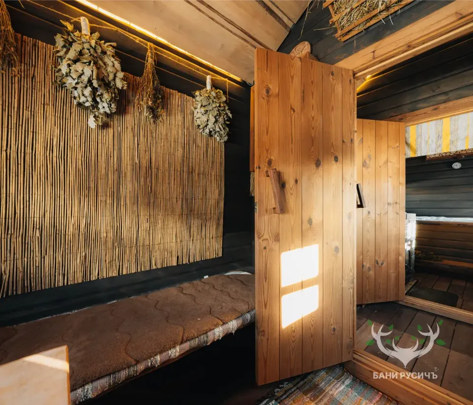 Фото готовой бани