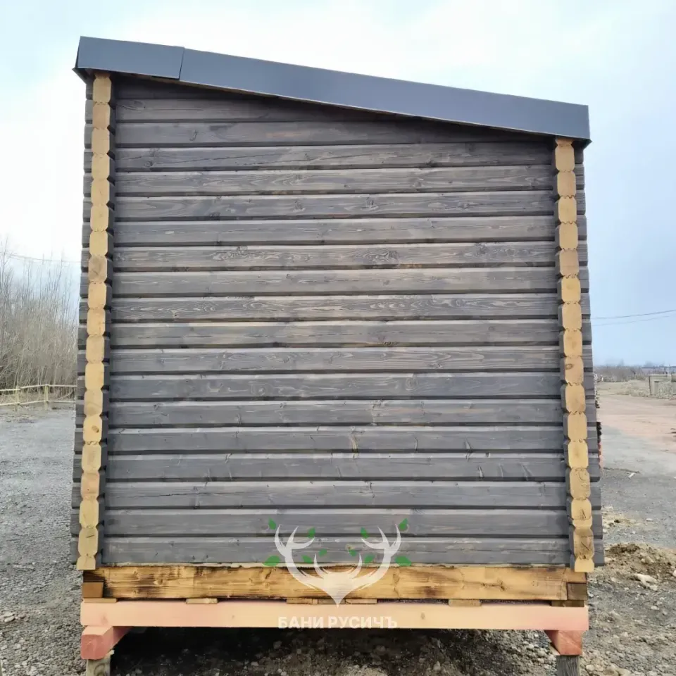 Фото готовой бани "Народная"