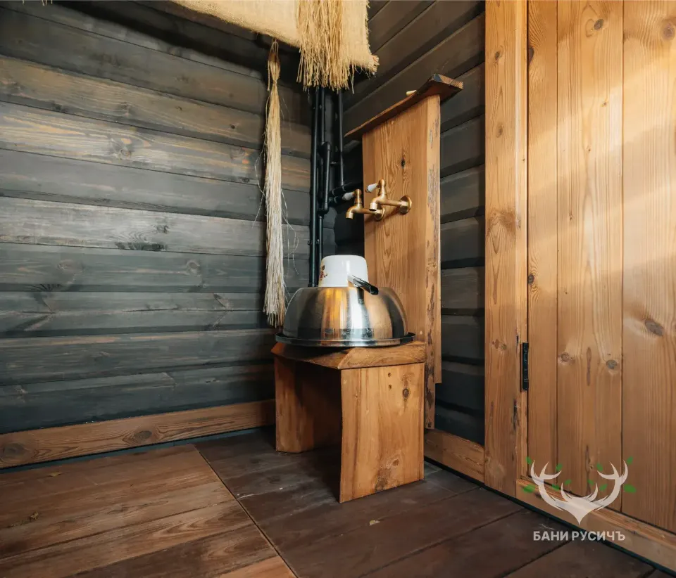 Фото готовой бани