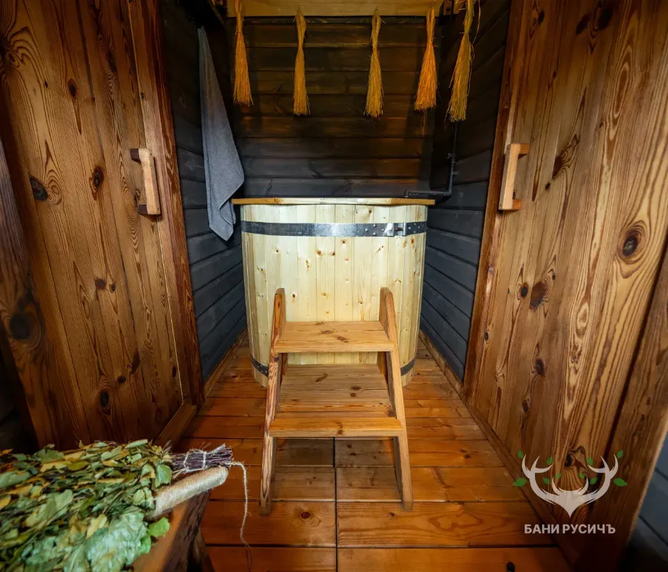 Фото готовой бани