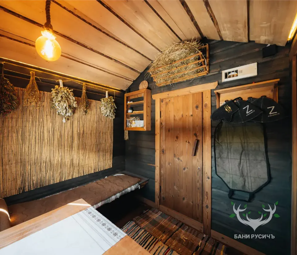 Фото готовой бани