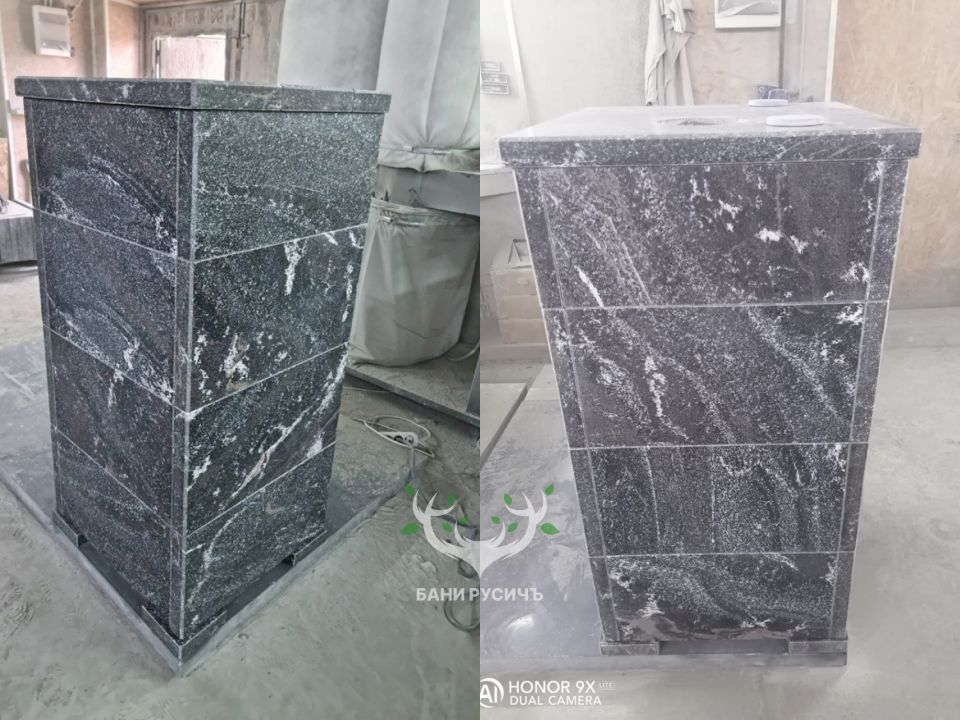 Варианты облицовки печи